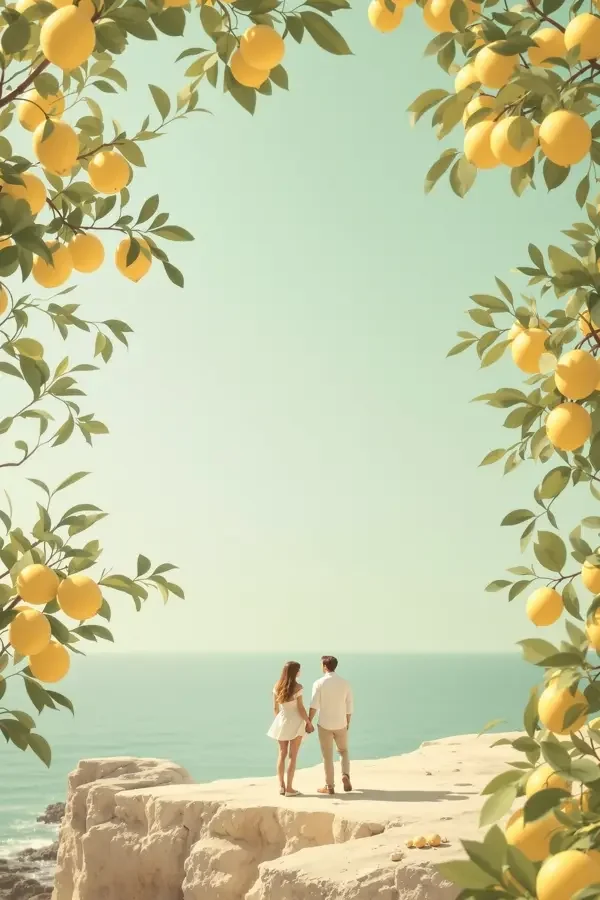 《海风与柠檬》封面海报